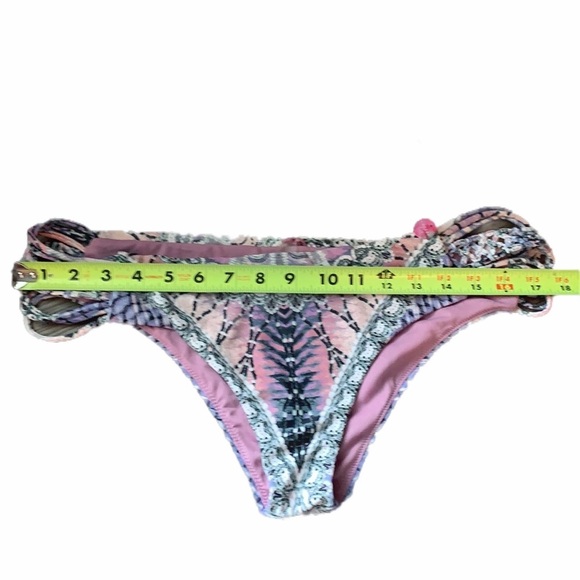 NWT Raisins Tulum Shores Macramé Cheeky Bikini Swimsuit Bottoms XL X-Large Jrs - Picture 11 of 12